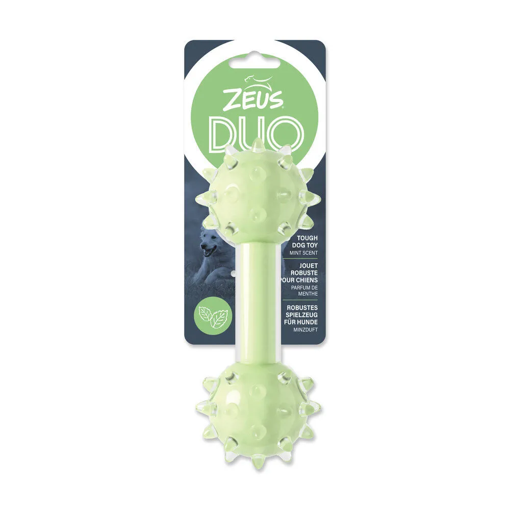 Zeus Duo Haltère pointe vert menthe - 18 cm
