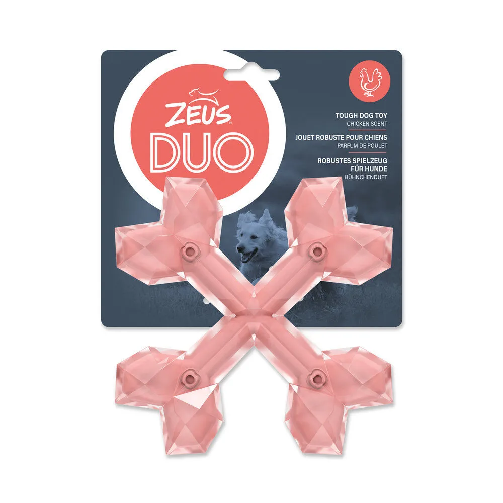 Zeus Duo os croisés Corail poulet - 15 cm