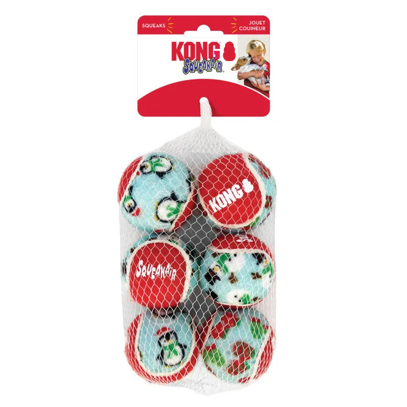 KONG - Jouet Holiday Squeakair Balls