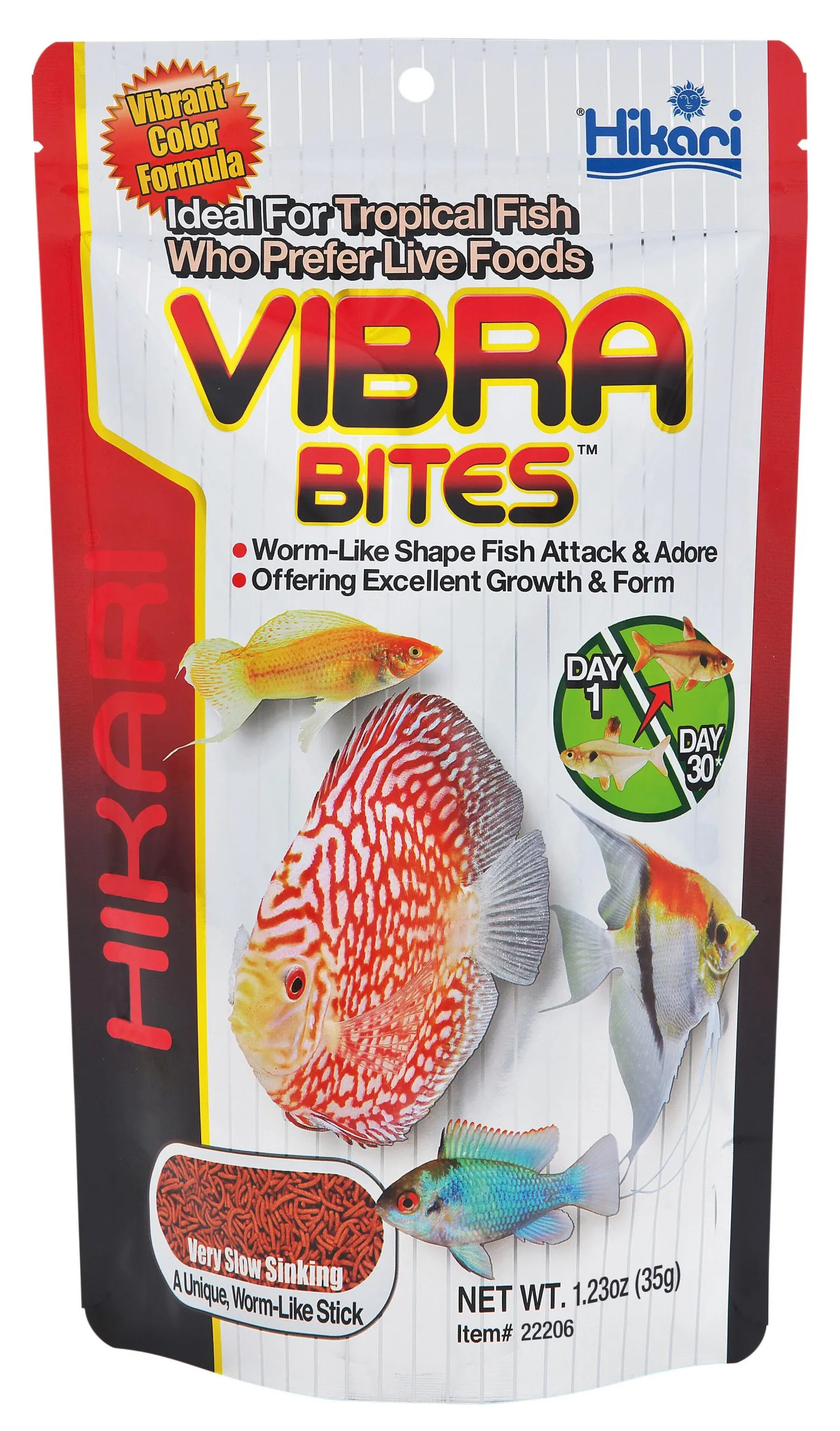 Hikari - Aliment Tropical Vibra Bites pour Poissons