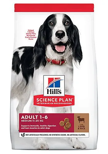 Hill's Science Plan - Croquettes Adult Agneau & Riz pour Chien