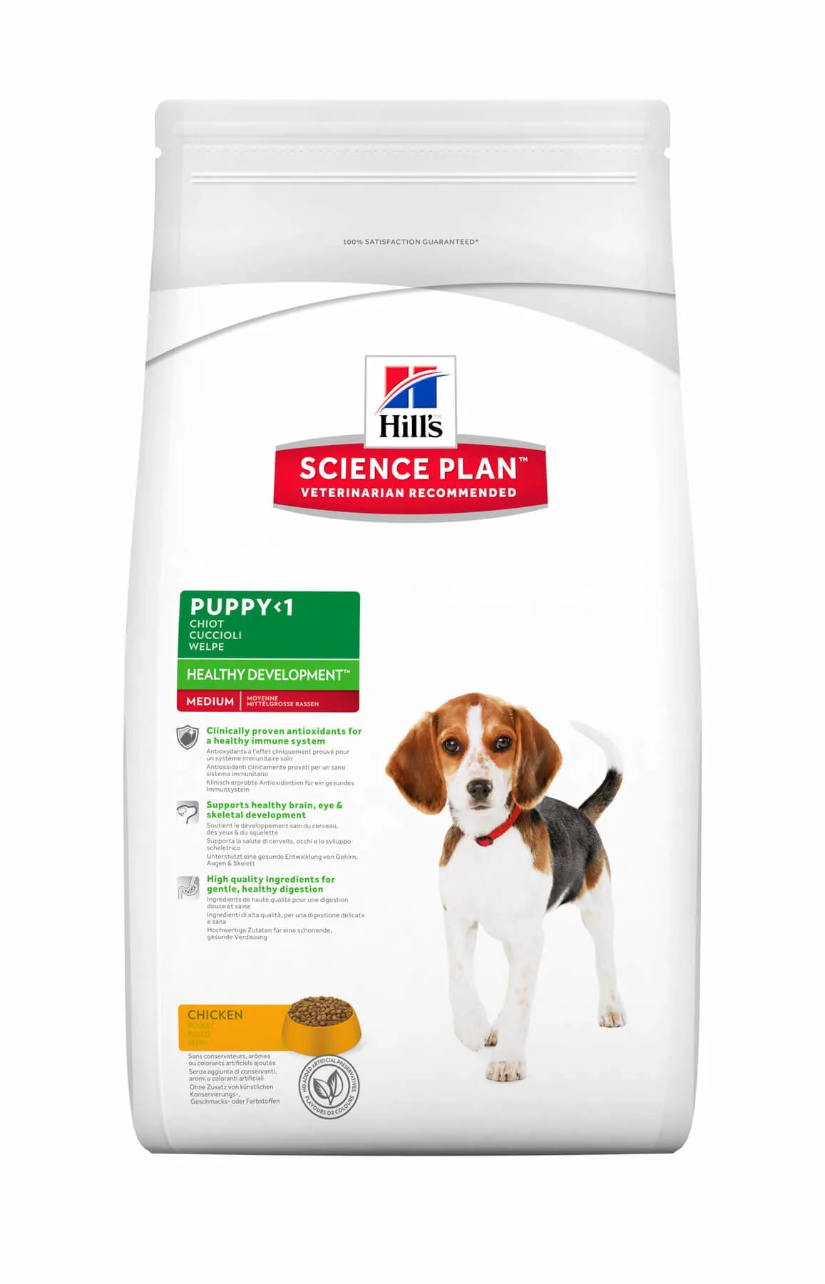 Hill's Science Plan - Croquettes Healthy Development Medium Puppy Poulet pour Chiot - 3Kg