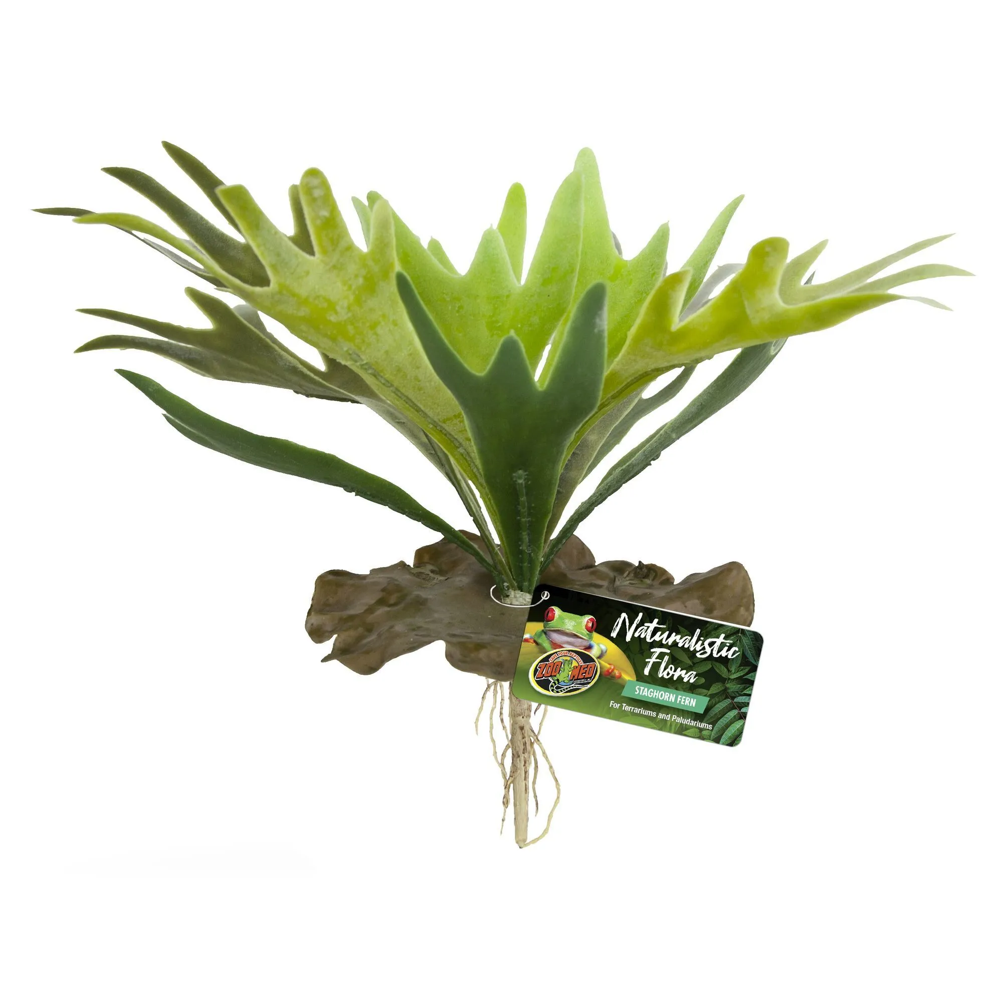 Zoomed - Plante Artificielle Staghorn Fern pour Terrarium