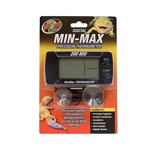 Zoomed - Thermomètre digital pour terrarium