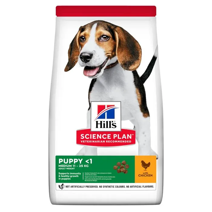 Hill's Science Plan Puppy Croquettes Pour Chiot Au Poulet 12kg
