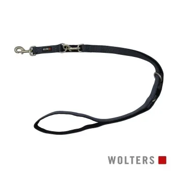 Wolters Laisse Professional Comfort noir graphite 2,5 cm