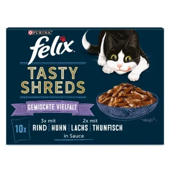 Felix Tasty Shreds 80 x 80 g