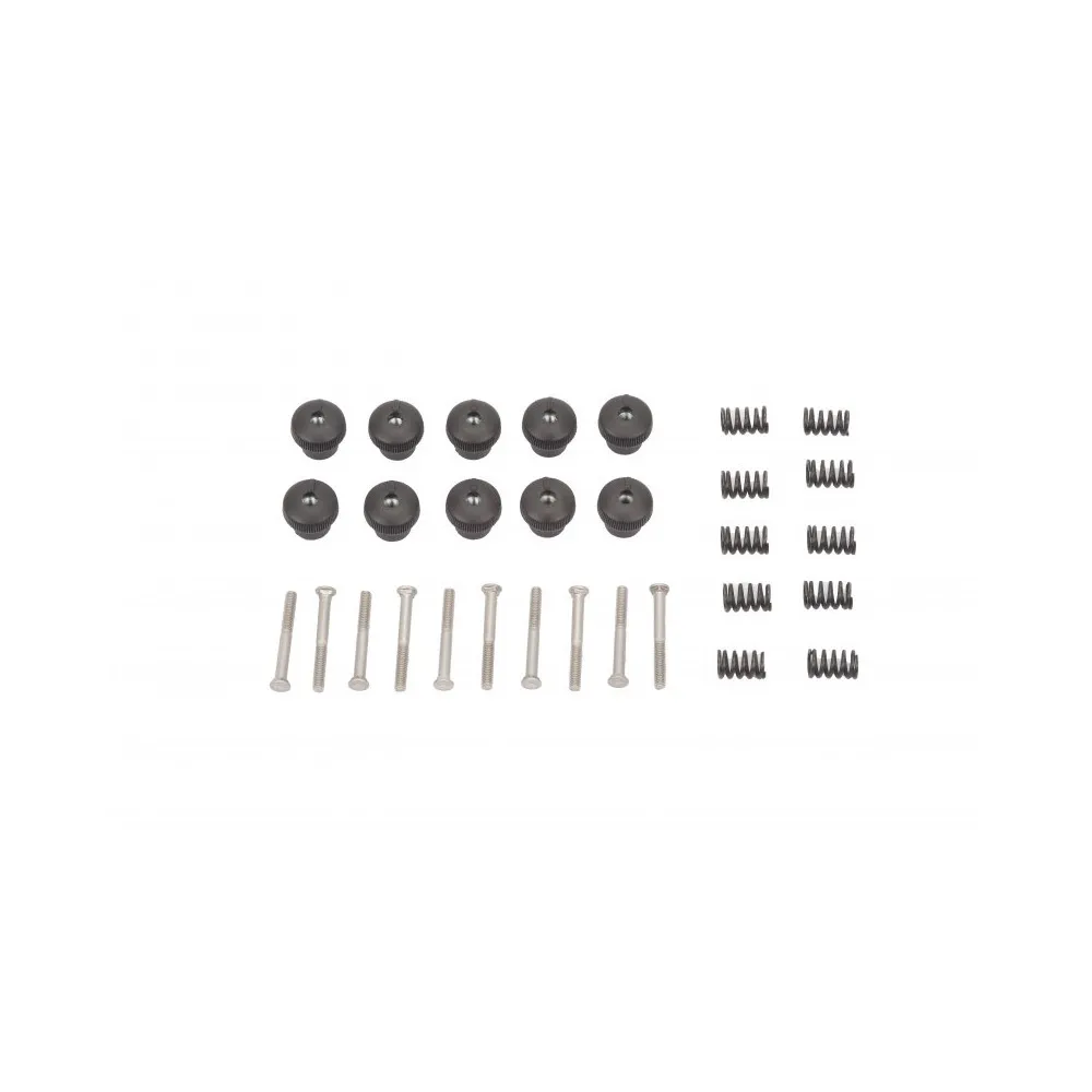 10 molettes de serrage Lister