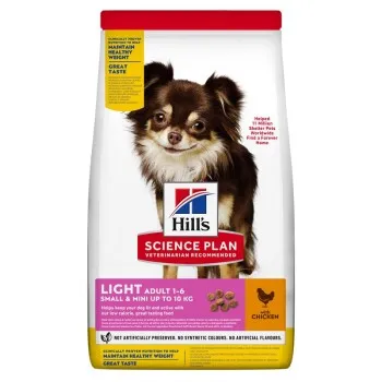 Hill's Science Plan Small & Miniature Light Adult 1+, Poulet 6 kg