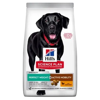 Hill's Science Plan Perfect Weight + Active Mobility Adult Large Breed au poulet 12kg 12 kg