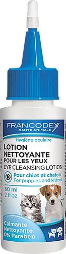 Francodex - Lotion Nettoyante pour les Yeux pour Chiot et Chaton - 60ml
