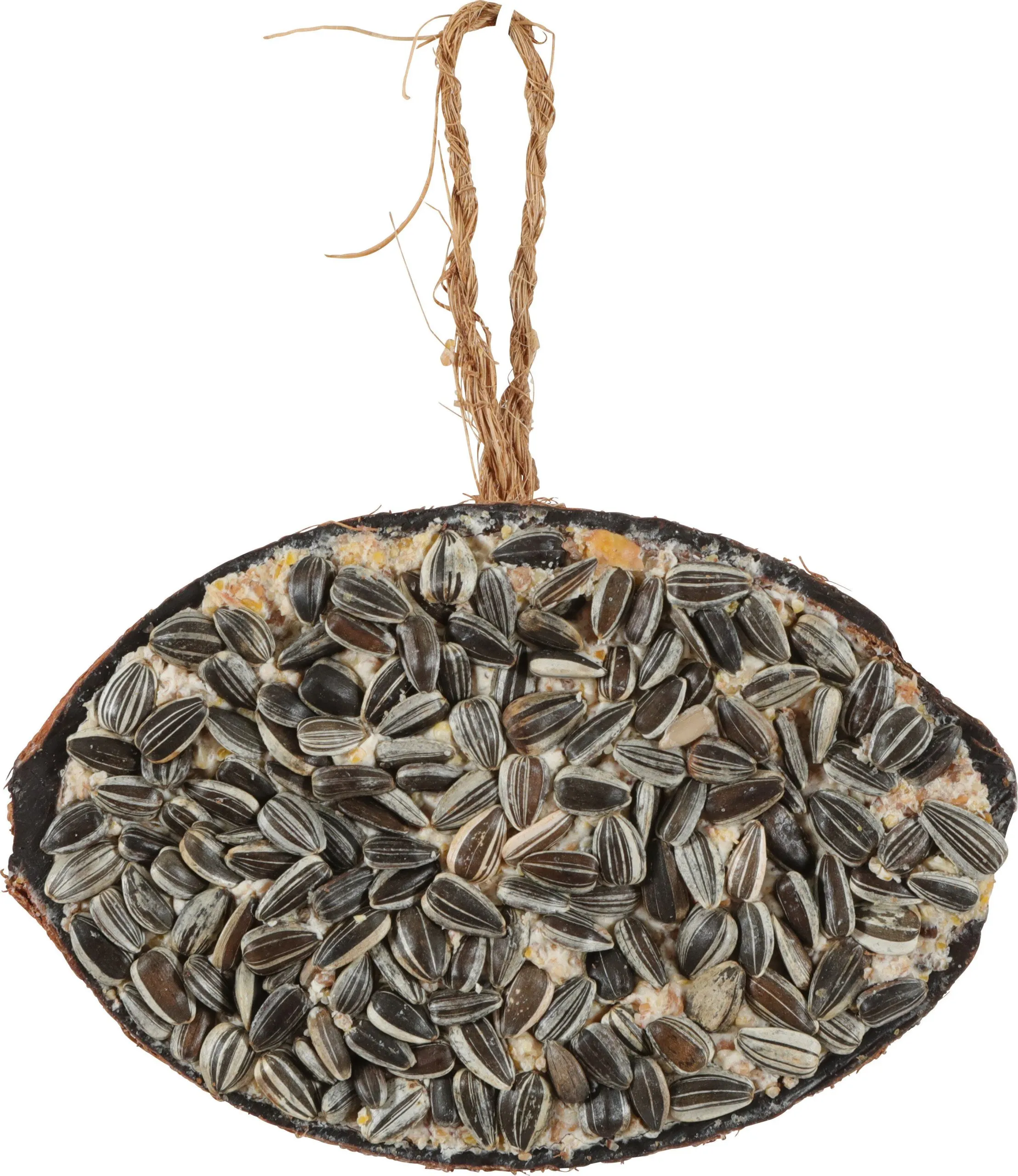 Zolux - Demi noix de coco avec graisse et graines de tournesol - 250g