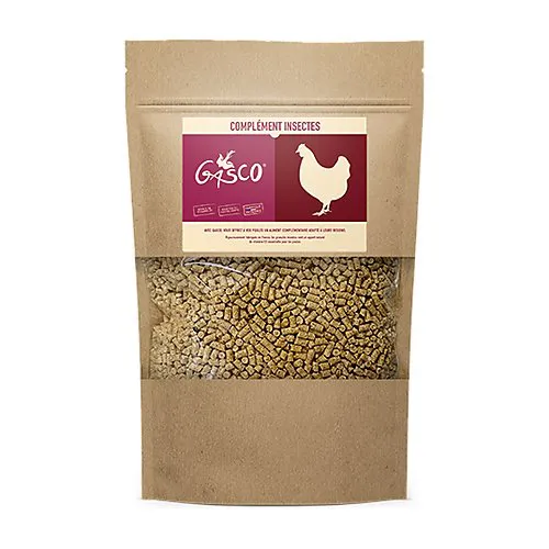 Gasco - Aliment COMPLEMENT INSECTE 1KG