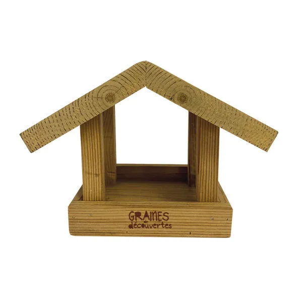 Graines de Découverte - MANGEOIRE EN BOIS LE DEJEUNER - 20cm