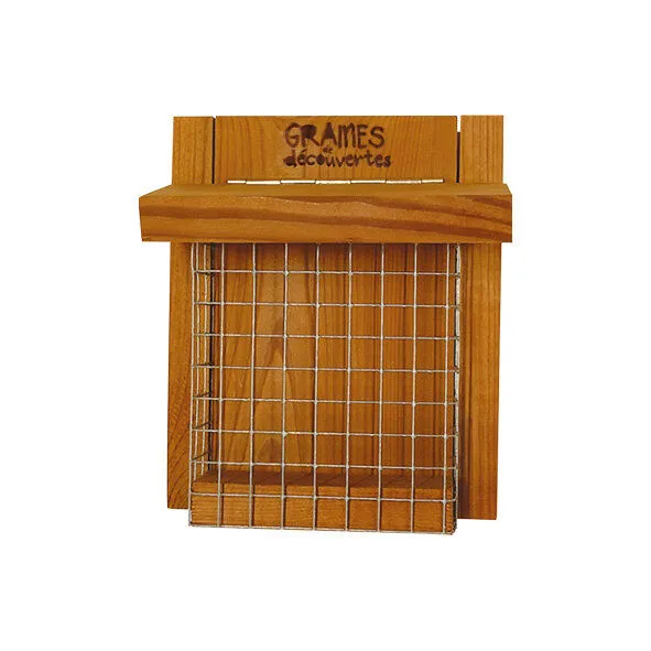 Graines de Découverte - Distributeur Mangeoire Le Libre Service - 14x6 2x14 8cm