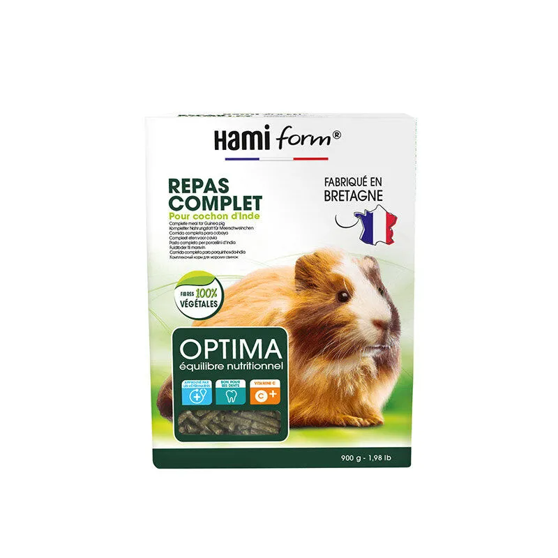 Hamiform - Repas Complet Optima pour Cochon d'Inde - 900g