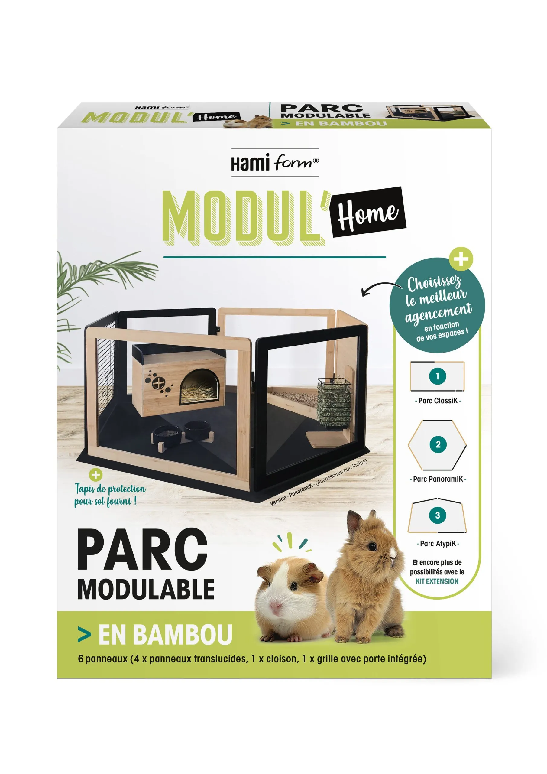 Hamiform - Parc Design MODUL'Home pour Lapin