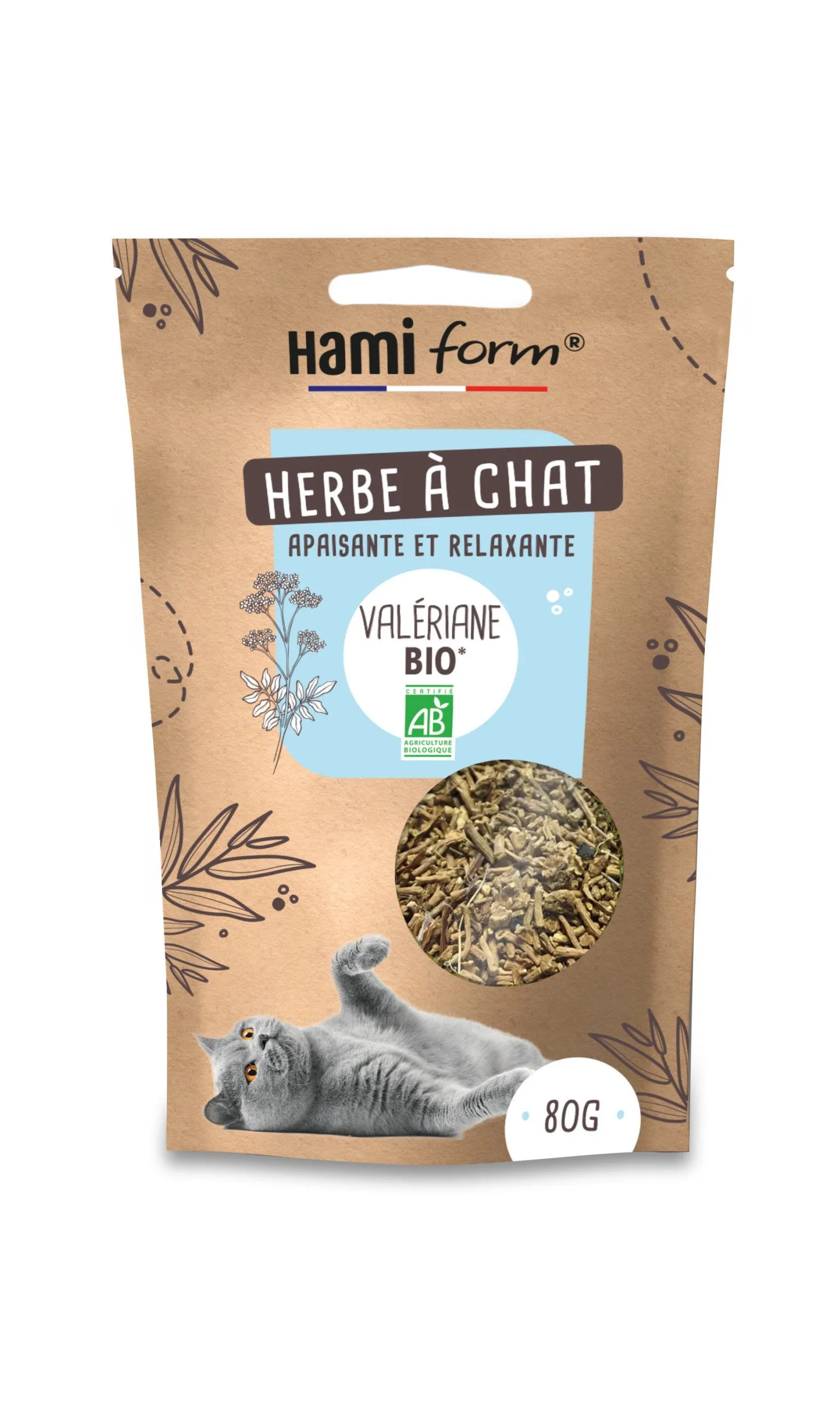 Hamiform - Herbe à Chat Valériane Bio - 80g
