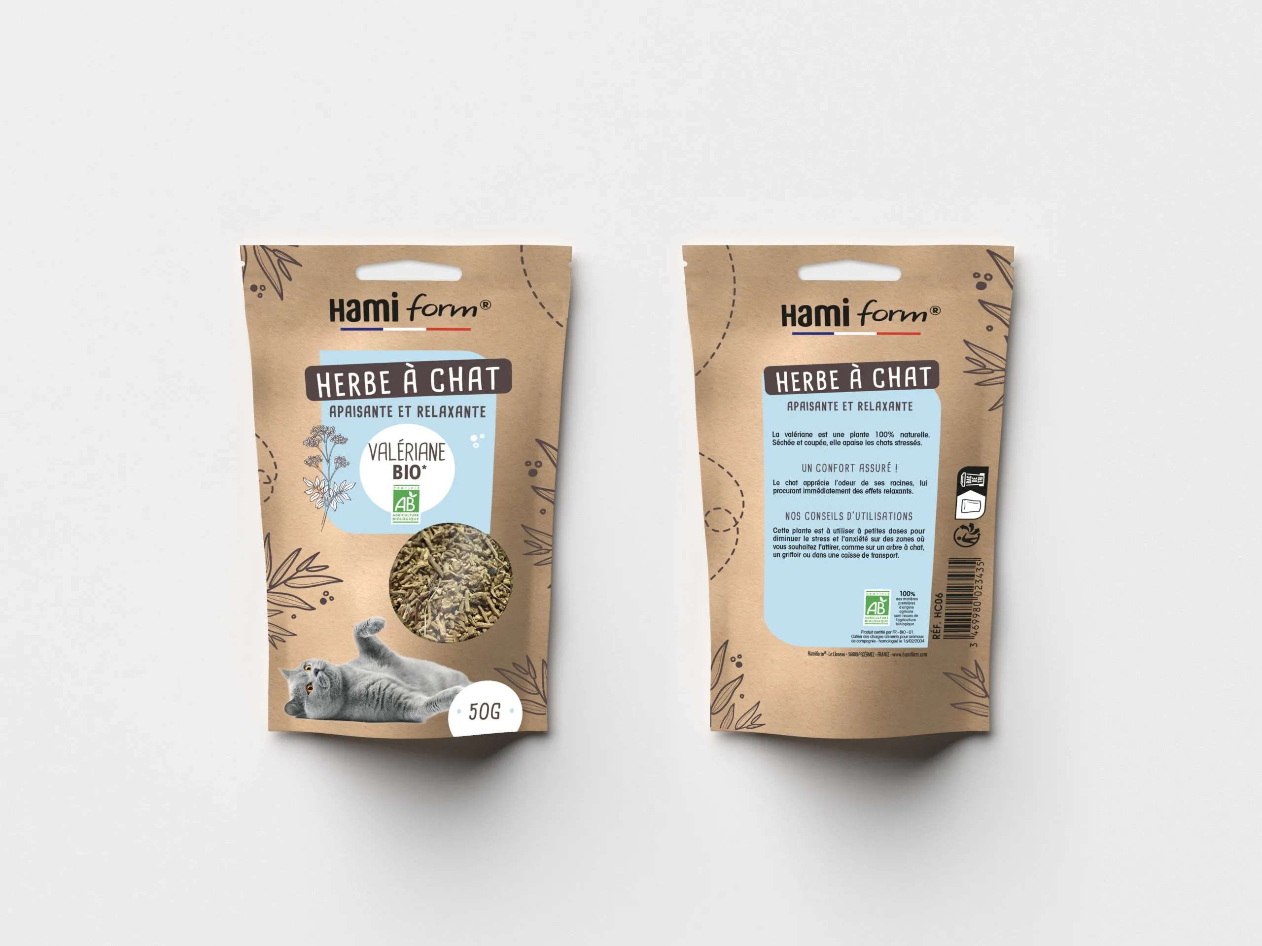 Hamiform - Herbe à Chat Valériane Bio - 50g