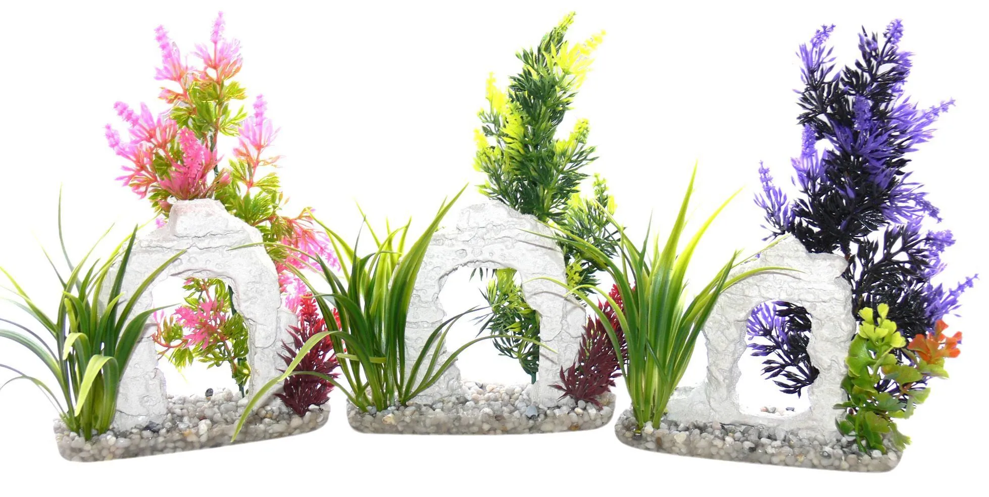 Tyrol - Décoration Pont Aquatique pour Aquarium - 22,5cm