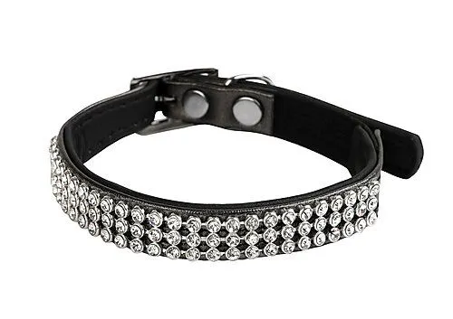 Animalis - Collier Diam's pour Chat - Noir