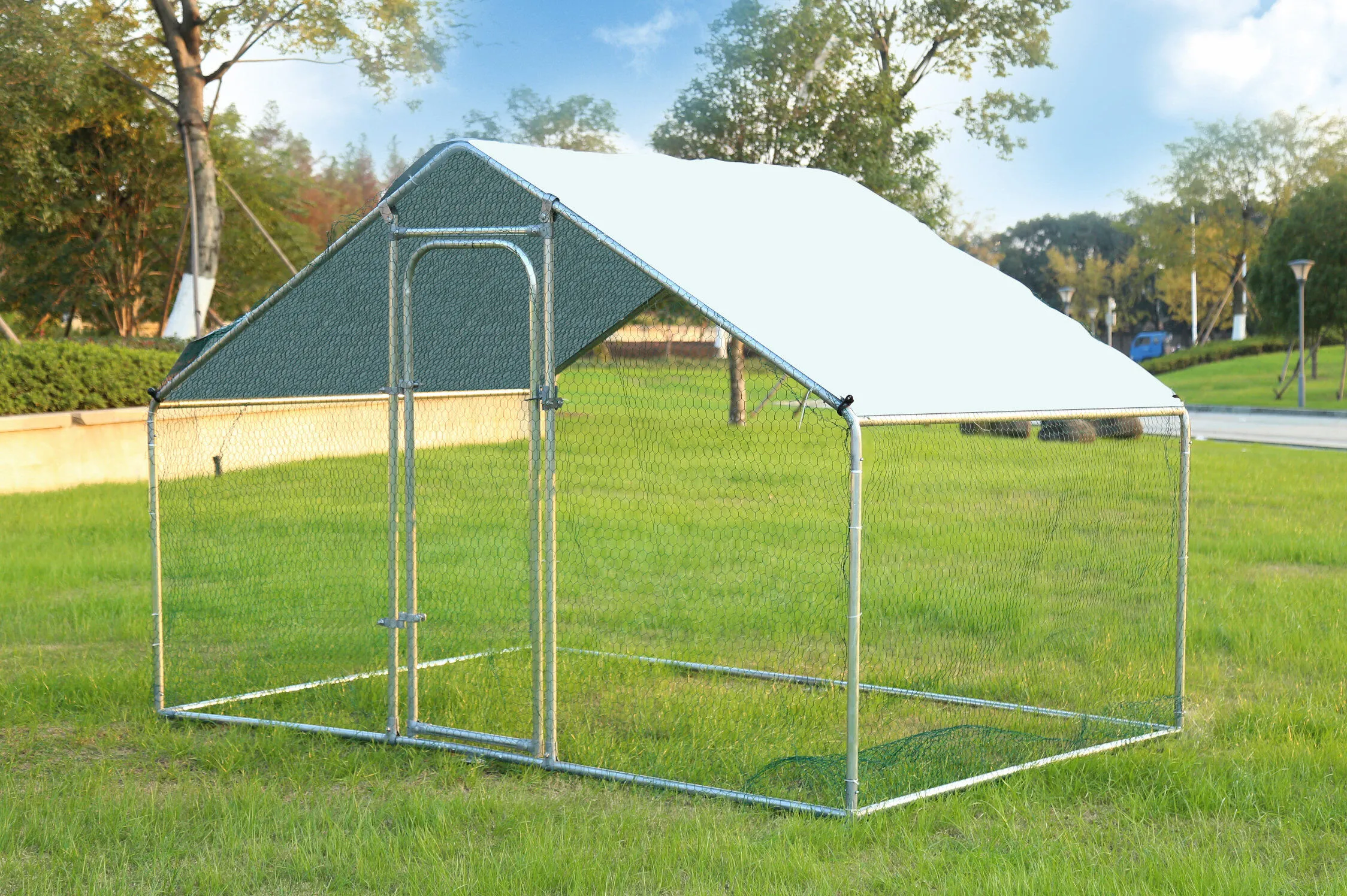 Lifland - Enclos Métal pour Volaille - 6m²