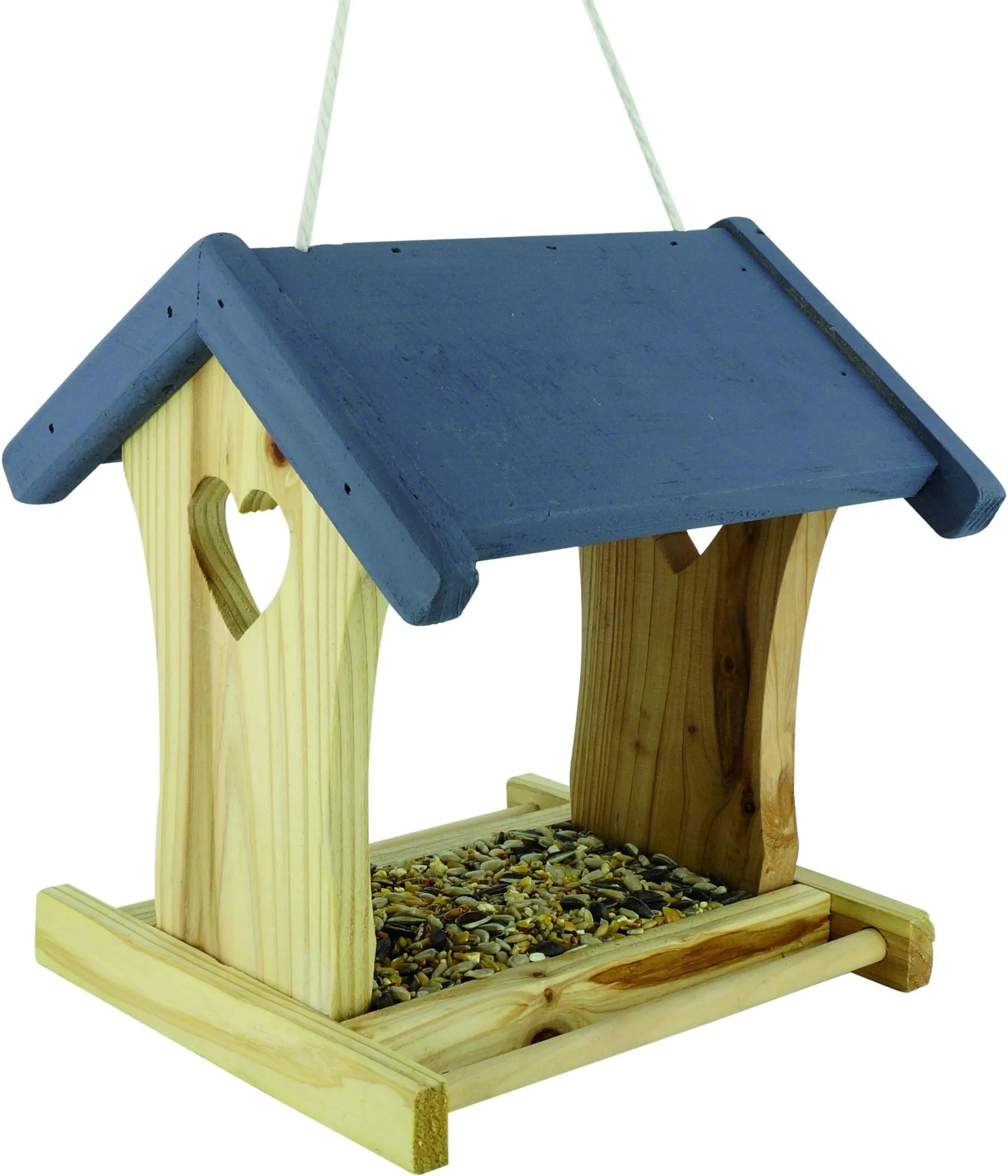 Natures Markets - Mangeoire Multi Nourriture La Grande Bouffe pour Oiseaux du Ciel - 19x16 5x20cm