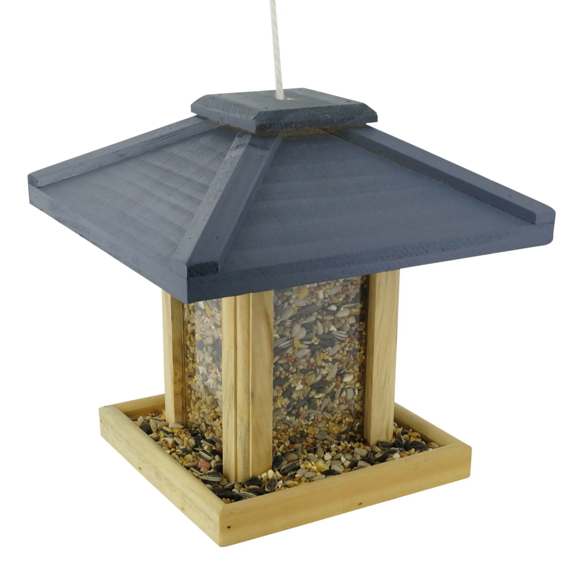 Natures Markets - Mangeoire pour Graines Big Ben pour Oiseaux du Ciel - 19 5x19 5x21cm