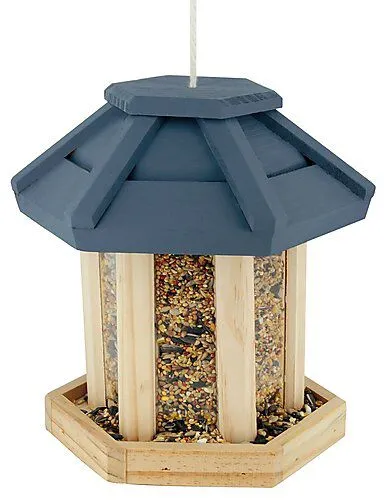 Natures Markets - Mangeoire pour Graines Cafe De La Gare pour Oiseaux du Ciel - 15 5x15 5x20cm