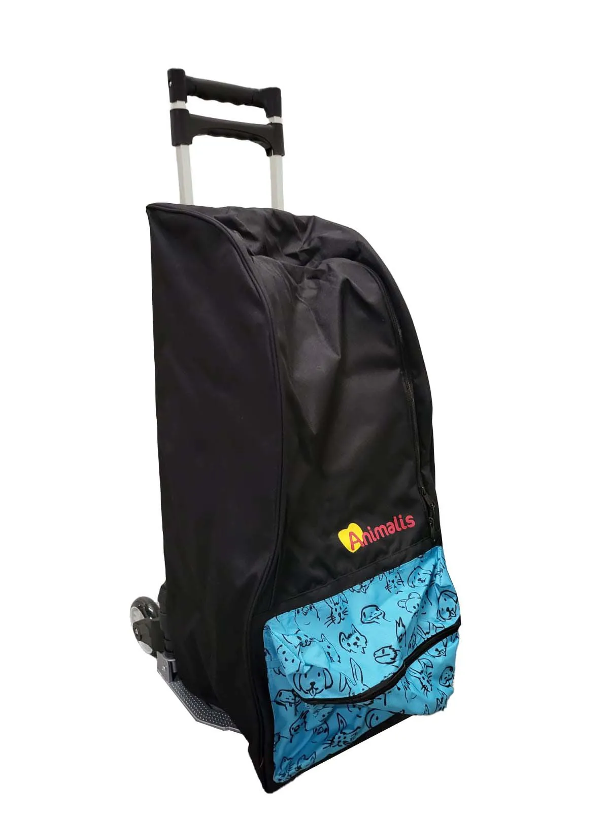 Animalis - Chariot à Croquettes 2 en 1 + Diable - Capacité de charge 60 Kg