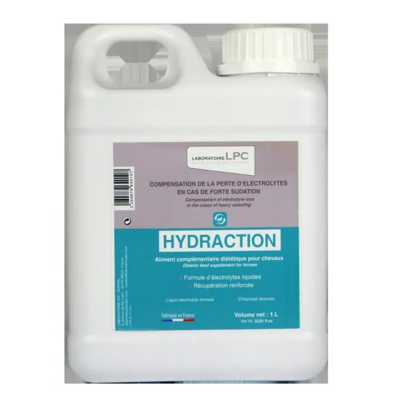 Aliment complémentaire récupération cheval Hydraction