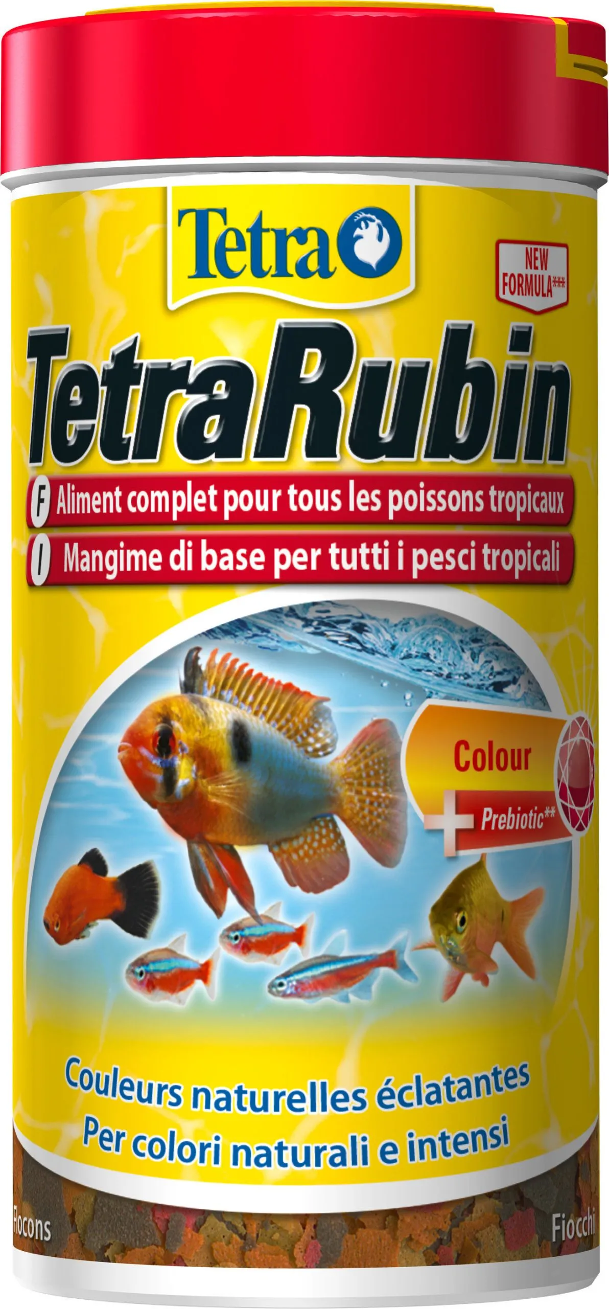 Tetra Rubin Flocons - Aliment complet en flocons pour Poissons d'ornement 250ml