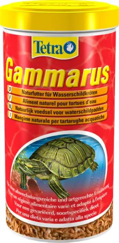 Tetra - Aliment Naturel Gammarus pour Tortues d'Eau - 1L