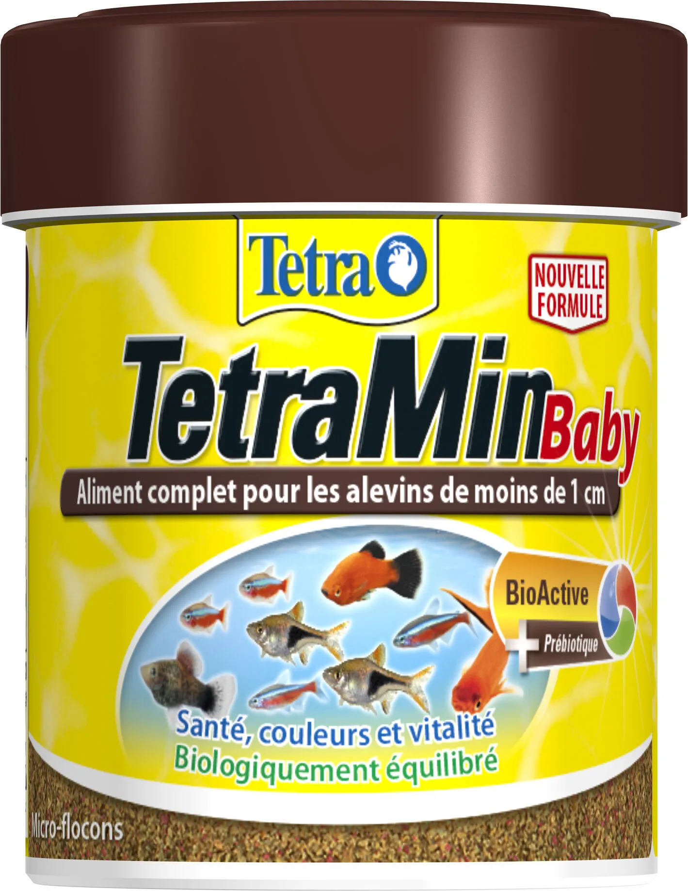 Tetra - Aliment Complet TetraMin Baby en poudre pour Alevins - 66ml