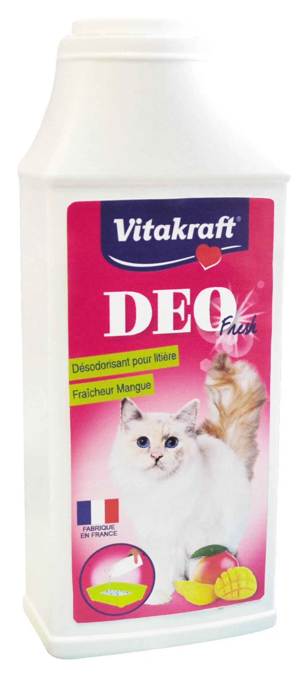 Vitakraft - Désodorisant en Poudre Deo fresh Mangue