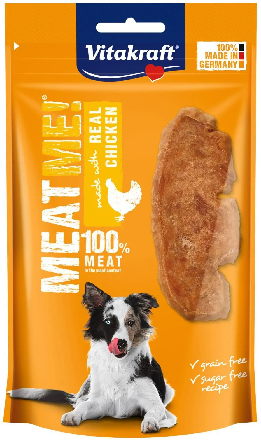 Vitakraft - Friandises Meat Me au Poulet pour Chien - 60g