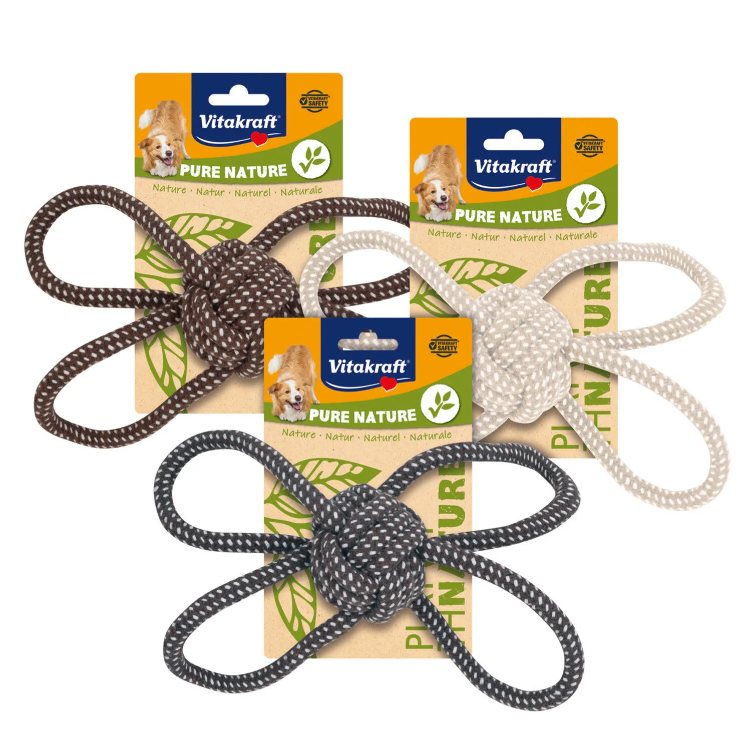 Vitakraft - Jouet - Nature Balle à nœuds