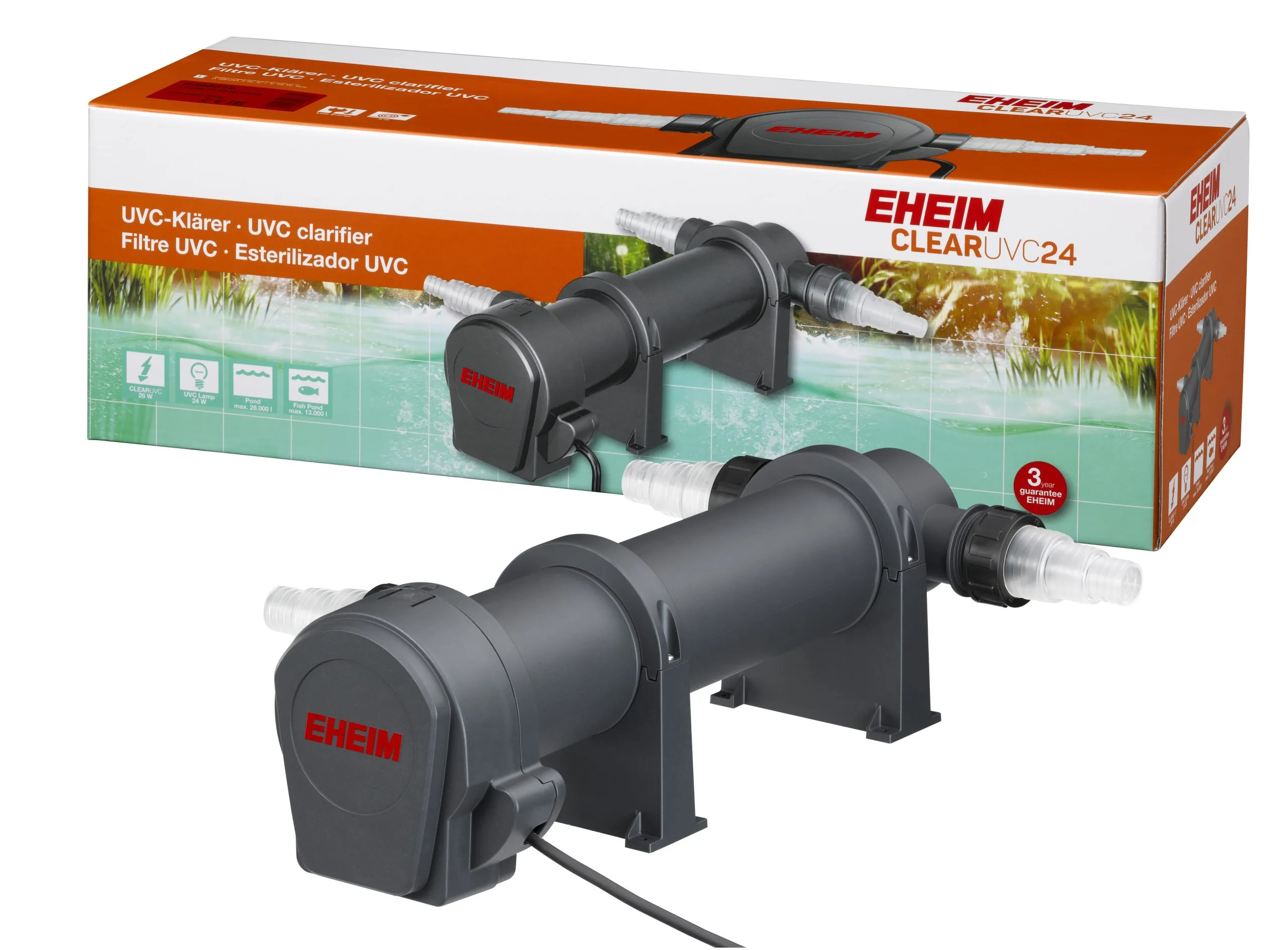 Eheim - Stérilisateur UV CLEARUVC pour Bassin - 24W