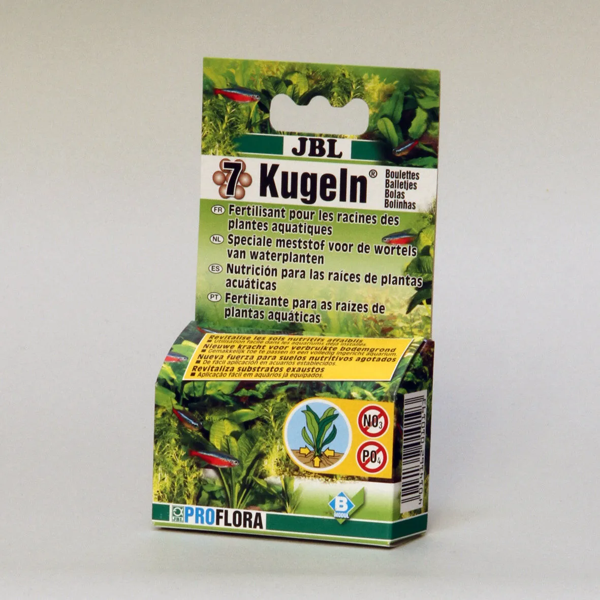 JBL - Boulettes de Fertilissant Kugeln pour Plante Aquatique - x7