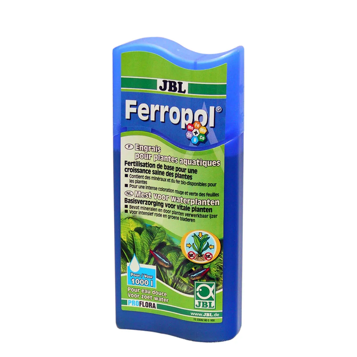 JBL - Fertilisant Liquide Ferropol pour Plante Aquatique - 250ml