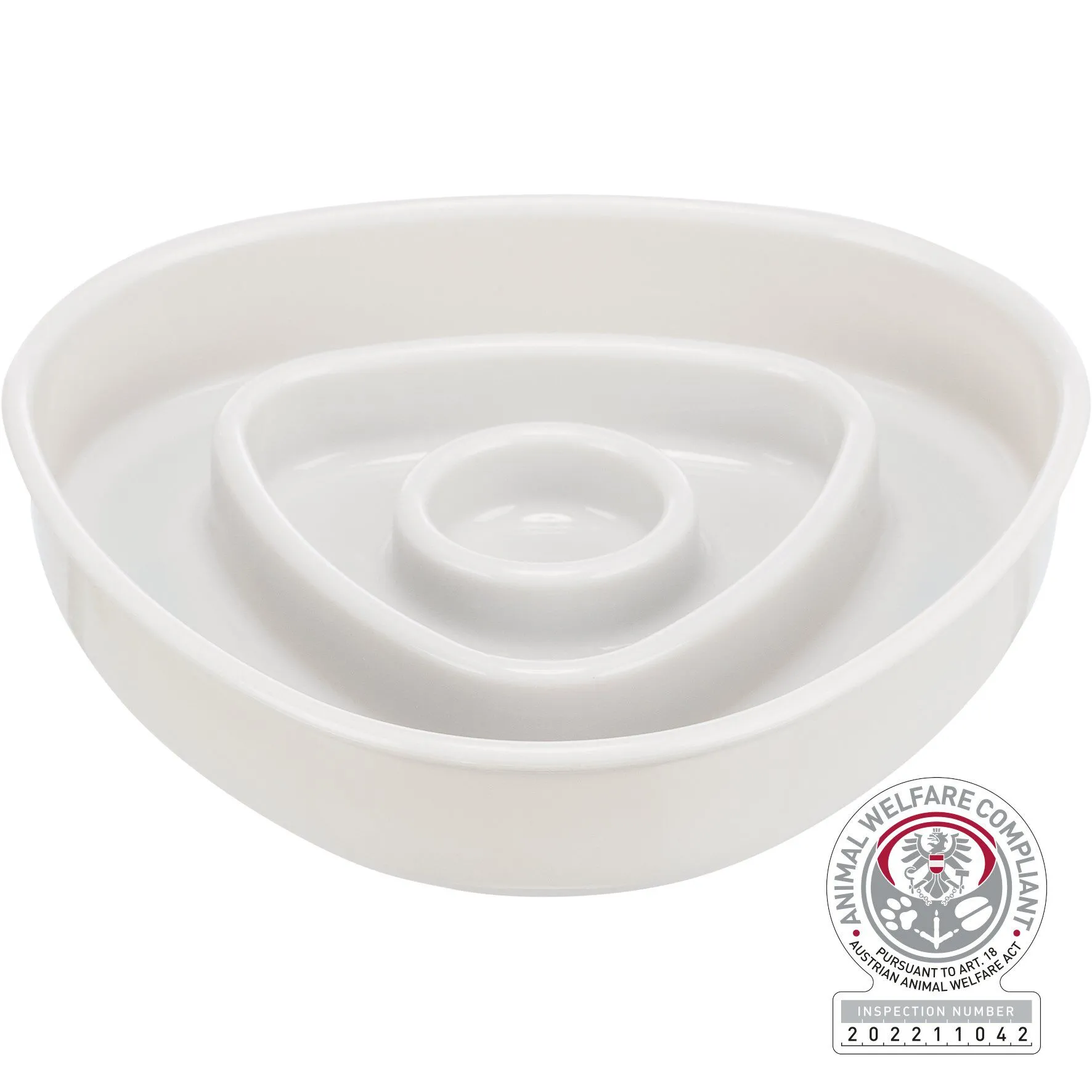 Trixie - Gamelle Slow Feeding TPR pour Chats