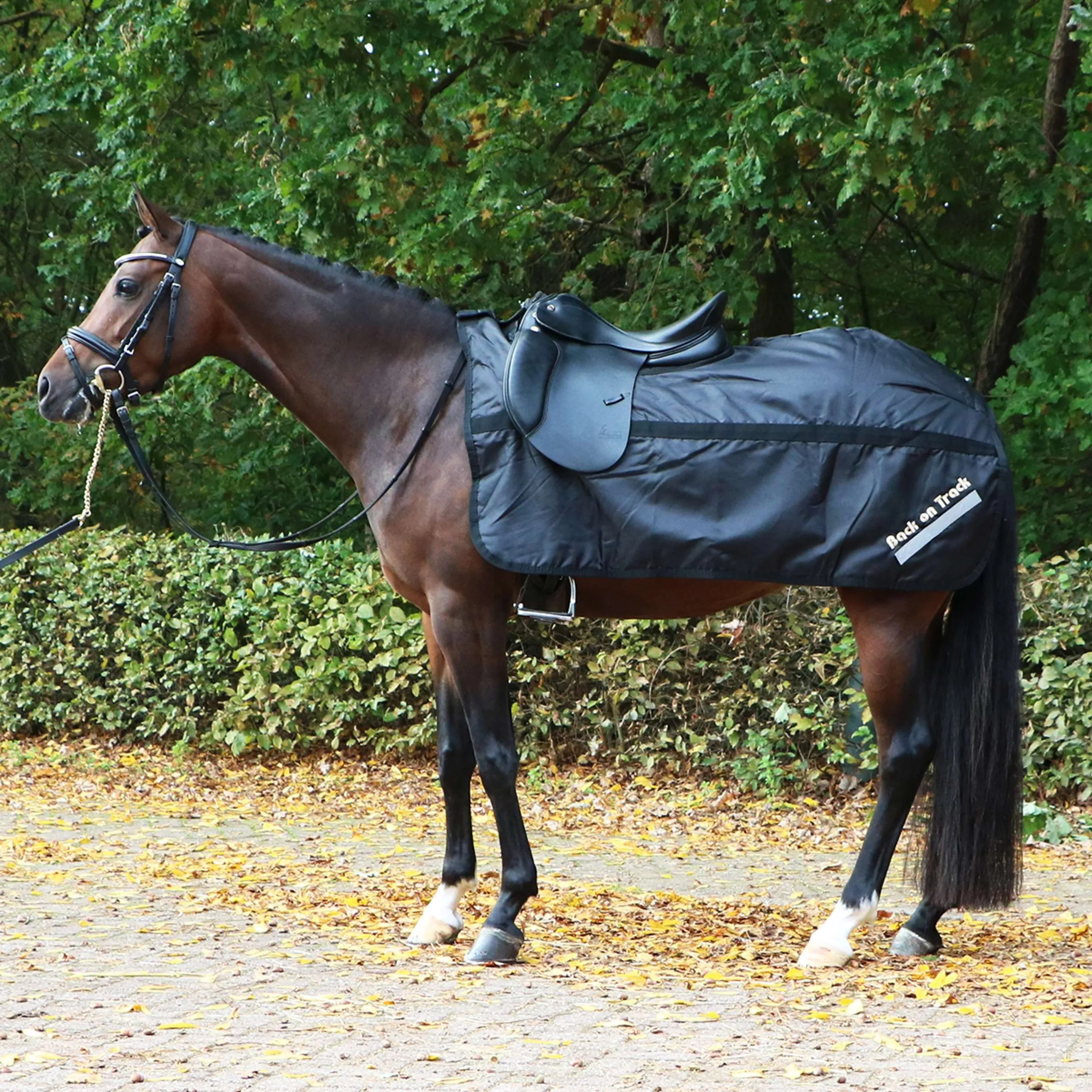 Back on Track Couvre-reins Noir