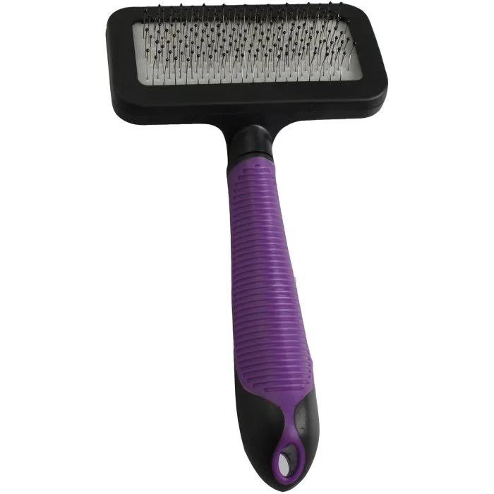 Brosse Slicker M Chat + Poignée