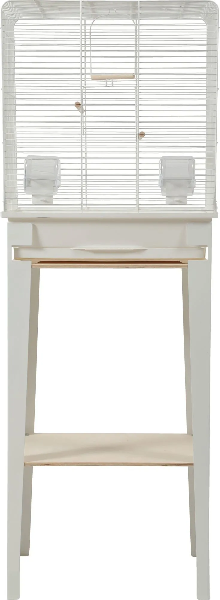 Zolux - Cage et Meuble Chic Loft Blanc pour Oiseaux - M