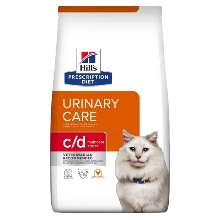 Hill's Prescription Diet C/D Urinary Stress Multicare pour chat au poulet