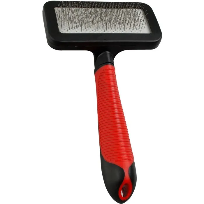 Brosse Slicker Douce M + Poignée