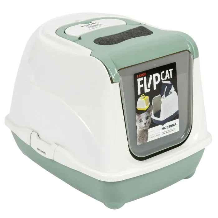 Yogi Family Litière pour Chats Mylena Vert 50x39x38cm