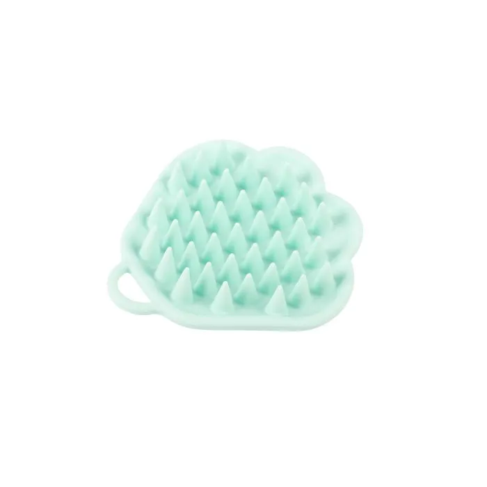 Brosse de massage Yogi Family Poot Bleue 9x2,5cm