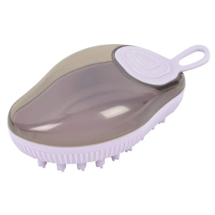 Yogi Family Borstel avec Distributeur Lila 11x3,7x7cm