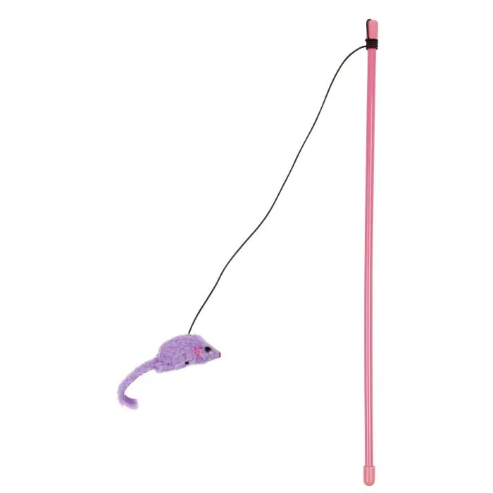 Yogi Family Canne à pêche avec souris Bikram Violet 40cm